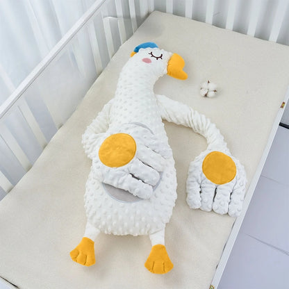 Elektrische Beruhigungs‑Kuschelpuppe – Nachahmendes Klopfen, Fernbedienung, für Neugeborene & Babys