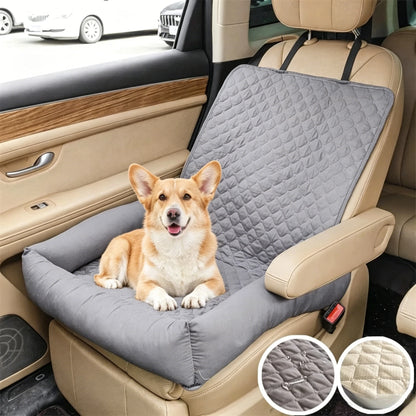 Sichere Autositz‑Auflage für Hunde – abnehmbar & wasserabweisend