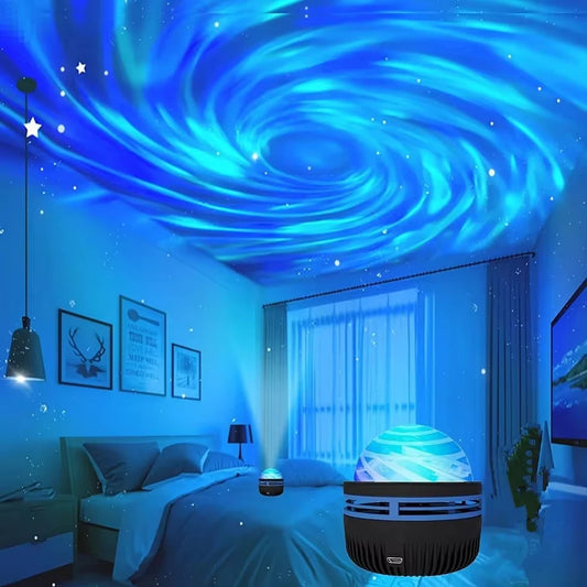 LED‑Galaxie‑Projektor – Sternenhimmel‑Projektor für Schlafzimmer, Kinderzimmer & Partys
