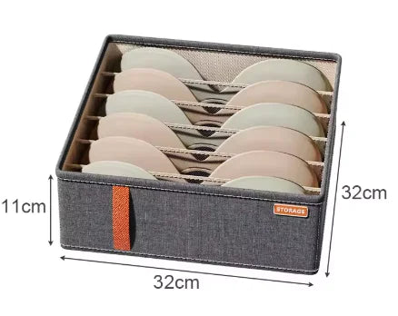 Faltbarer Schrank‑ und Schubladen‑Organizer – für Unterwäsche, Socken, Krawatten & Gürtel