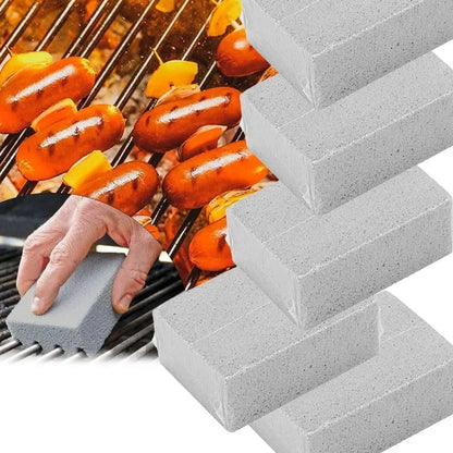 Grill‑Reinigungsstein aus Bimsstein – mühelos saubere Grillroste & Backöfen
