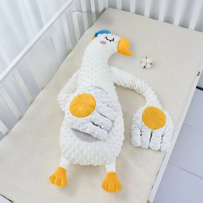 Elektrische Beruhigungs‑Kuschelpuppe – Nachahmendes Klopfen, Fernbedienung, für Neugeborene & Babys