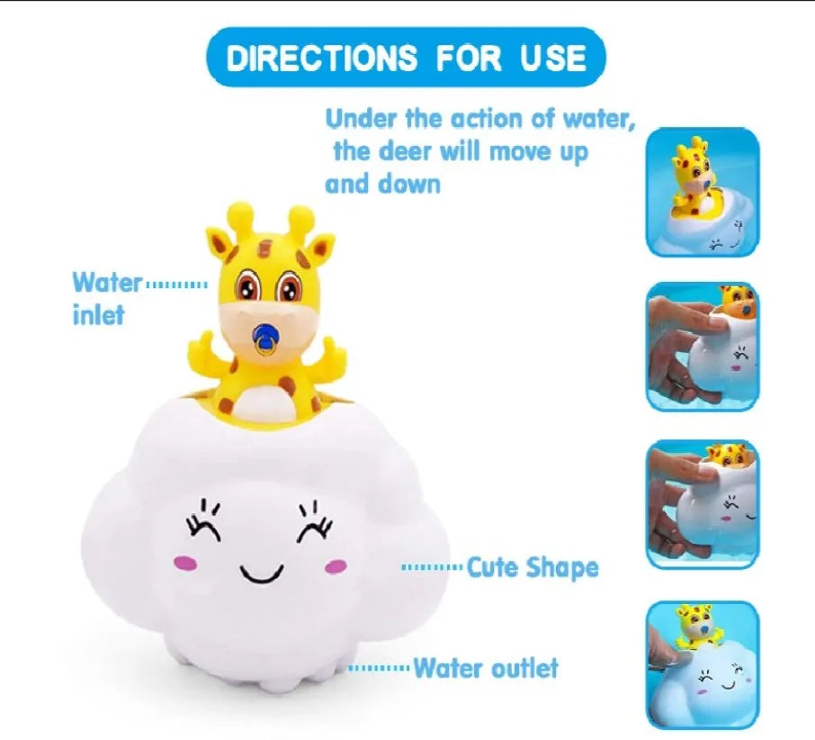 Süße Wolke‑Regen‑Badespielzeuge – lustiger Wasserspaß für Babys & Kinder