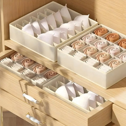 Schrank‑Unterteiler für Unterwäsche, Socken & Kleinigkeiten – platzsparend & flexibel