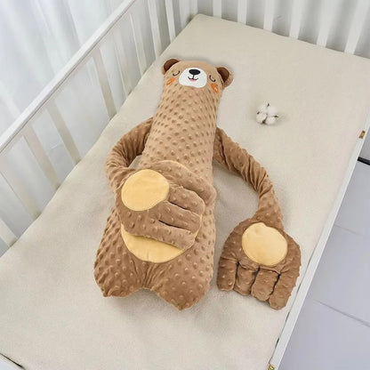 Elektrische Beruhigungs‑Kuschelpuppe – Nachahmendes Klopfen, Fernbedienung, für Neugeborene & Babys